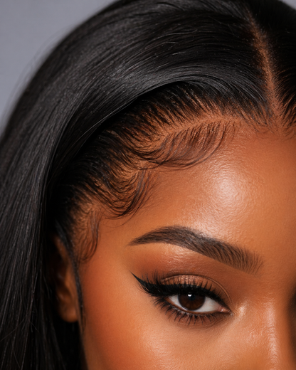 The Signature Crown™ Glueless HD Lace Wig for Effortless Style and Comfort - CrownRichHair